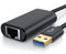 CSL - USB 3.2 Gen1 auf RJ45 Fast Ethernet Adapter - USB zu 10 100 1000Mbit Ethernet Adapter | kompatibel zu Windows und Mac OS X | Externe Netzwerkkarte RJ45 Konverter Fast Ethernet