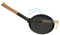 Keleday 8.2 Inch Cast iron Skillets, Non Stick Frying Pan, Cast Iron Griddle Pan for Camping Indoor & Outdoor Use,Pre-Seasoned Grill Pan with Folding Handle for Stove Tops