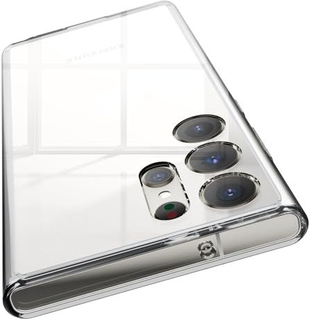 elago Hybride Klarsicht Hülle Kompatibel mit Samsung Galaxy S23 Ultra - TPU + Polykarbonat Hybride Technologie, Präzise Kameraausschnitte, Schutzh stoßfeste Bumper Case (Transparent)