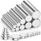 FINDMAG Kleine Magnete Stark, Neodym Magnete Extra Stark, Magnet für Magnettafel, Whiteboard Magnet, Kühlschrankmagnete für Handwerk, Zuhause, Büro, Foto (5 Größen, Dicke von 3mm, Jeweils 20 Stück)