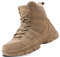 5.AA B811 Stivaletti tattico Mid High Rise Scarpe da Trekking Stivali in Pelle, Uomo Giallo deserto 43 EU
