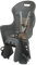 DIEFFE 8630500034 - Fahrradkinderrücksitz Bikey Cool ELM mit 26'' bis 29'' Rädern. Geeignet für Kinder mit einem Gewicht von 9 bis 22 kg in Farbe Macaron Grau/Braun