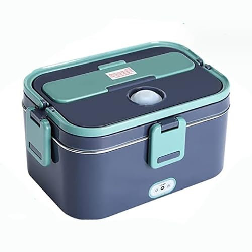 Calentador De Alimentos Portátil Para Adultos, Lonchera Autocalentable De 50 W Con Tenedor Y Cuchara, Control Inteligente De Temperatura, 1,5 litros De Gran Capacidad, Para El Hogar, Oficina, Camping