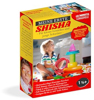 PimpMyPresent Meine erste Shisha, die lustige Scherz-Geschenkverpackung, Prank-Box für Dein richtiges Geschenk. Jetzt mit Automatik-Boden.