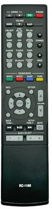 LMZMYTX Ersatz Denon AV Receiver Fernbedienung RC-1189 für Denon AV Receiver Fernbedienung AVR-S700 AVR-S710 AVR-S720 AVR-X1100 AVR-X1200 AVR-X1300