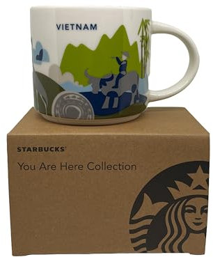 STARBUCKS Mug Vietnam YAH You are Here Collection – 414 ml, 11065633