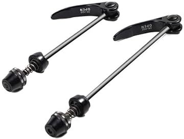 wanhaoaony Schnellspanner Fahrrad Quick Release Road MTB Fahrrad Radnabe Spieße Hebel Achse Vorne 100mm Hinten 135mm Berg Radfahren Zubehör Teil Schnellspanner Fahrrad