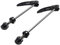wanhaoaony Schnellspanner Fahrrad Quick Release Road MTB Fahrrad Radnabe Spieße Hebel Achse Vorne 100mm Hinten 135mm Berg Radfahren Zubehör Teil Schnellspanner Fahrrad
