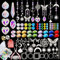 600pcs+ DIY Suncatcher Making Kits Crystal Sun Catcher Hanging Decor Arts and Crafts Supplies Set with Crystals Beads, Pendants, Charms, Hooks, Chains for Indoor Outdoor Home Wedding Garden Decor