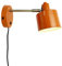 Dyberg Larsen Ocean Orange Wandleuchte Innen | Modische Lampe für neben dem Bett oder Wohnzimmer | Leichte Wandlampe Innen im Dänischen Design | Moderne Wandleuchten mit Kabel | E14/40W