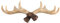 VOANZO Crochets muraux Vintage en Bois de cerf, Crochet décoratif Nordique, Porte-Manteau, Porte-clés, présentoir à Bijoux