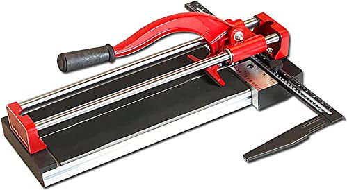 IISEEUU Manual tile cutting machine, 400mm tile cutter single rail manual tile cutter cutting thickness 6-15mm, for tiles and porcelain stoneware