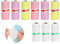 Strehknewen 9 Rouleaux Papier Thermique Autocollant – Papier pour Mini Imprimante Photo 57 x 25 mm – 6 Couleurs + 3 Blancs – Compatible Appareils Instantanés Enfants