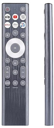 Replacement for Hisense TV Remote ERF6A80 ERF6F80H for Hisense Class A7 U8 Series 4K Smart TV 55U7N 65U7N 75U7N 65U8N 75U8N 85U8N Without Backlit/Voice