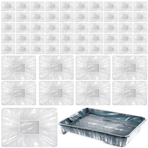 20Pcs 18 Inch Disposable Paint Roller Tray Liners, Pletpet Leak-Proof Paint Pan Liners for Wall & Ceiling Painting Projects