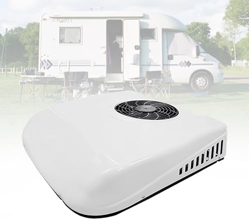 Ddasam Condizionatore da Tetto 12V/24V DC per Camper e RV, Raffreddamento 2600W ad Alta Efficienza,Per Camper, Autocaravan, Ideale per Vanlifer,Proprietari di RV e Appassionati di Overland