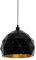 EGLO Hängeleuchte Roccaforte, 1 flammige Pendelleuchte, Hängelampe aus Metall in Schwarz und Gold, E27 Fassung, Ø 30 cm