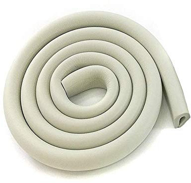 SuperglockT 2Meter Kantenschutz Baby Schutz aus Weichem Schaumstoff Kindersicherung Eckenschutz Verdicken U-Form Selbstklebend Kinderschutz Stoßschutz für Möbel Glastisch (Grau)