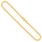 EDELIND Goldkette Damen Herren 585 Gelbgold Zwillingspanzerkette 2.9 mm, Länge von 70 cm, Echtgold Halskette Damen Herren Gold mit Schmuck Geschenkbox Made in Germany