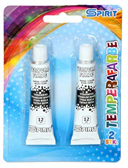 TTS Tempera, Weiß, 2 Stk