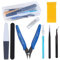 HSEAMALL 9 STÜCKE Modellbau Werkzeug Set,Gundam Modeler Grundwerkzeuge Hobby Werkzeug Sets Basic Tools für Auto Modell Bausatz DIY Reparatur