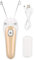 AMONIDA Hair Removal Tools, Gold, with 5W Mini Epilator & Batteries for Women Face Arm Leg Use