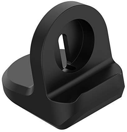 AWINNER Kompakter Ständer, kompatibel mit Samsung Galaxy Watch 4, 44 mm/Classic 46 mm/Watch 3, 41 mm, 45 mm/Active 2, 40 mm, 44 mm/Active 40 mm, Halterung, integrierter Kabelmanagement-Slot