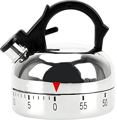 Küchentimer Mechanisch - Kurzzeitmesser, Küchenuhr, Countdown Timer für Kochen, Sport, Backen - Chefkoch Kochtimer