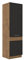 Vigo Hochschrank 60 cm Eiche Lancelot Matera Grau Küchenzeile Küchenblock Küche