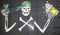 Fanshop Lünen Fahne Flagge Pirat mit Bier Skull 90x150 cm Hissfahne Fahnen Party, Multi