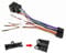 Generic 20 Pin ISO Harness Adapter, 20P Plug, ISO Cable Connector, Universal Accessory Wires, DIN Retractable Screen Car Radio Adapter