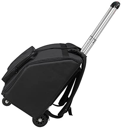 HDYNUZ Akkordeontasche mit Riemenscheiben, Rucksack, wasserdicht, verdicktes Oxford-Material, Zubehör für Akkordeons, Musikinstrumente, Schwarz (Size : 96 Bass)