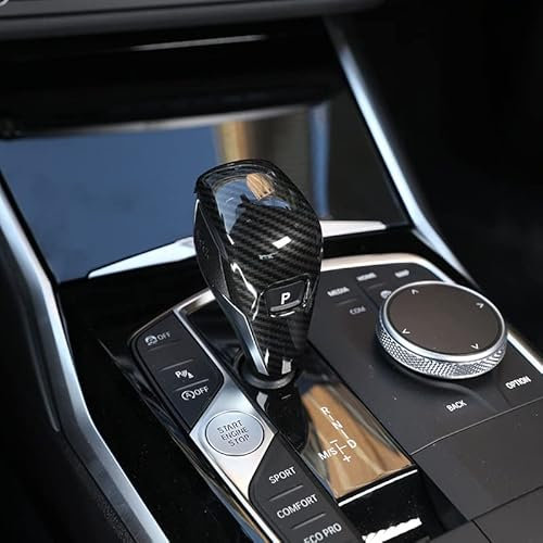 OuyOo Pomo de palanca de cambios para BMW Serie 1 3 4 F40 G20 G21 G22 G23 G24 Z4 2020-21 Accesorios