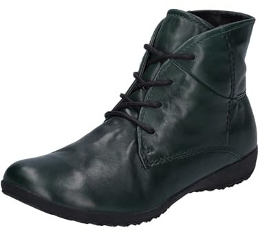 Josef Seibel Damen Schnürstiefeletten Naly 09,Weite G (Normal),Booties,halbstiefel,Kurzstiefel,uebergangsschuhe,Petrol,37 EU