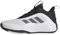 adidas Herren Own The Game 3 Shoes Basketball-Schuhe, Cloud White/core Black/core Black, 47 1/3 EU