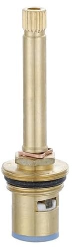 Messing Keramik Wasserhahn Ventil Kern, Hahn Ventiloberteil mit Langer Stiel, Ersatz Ventile Armaturen für Bad Dusche, 1/2x76mm