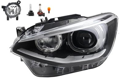 Johns, Scheinwerfer Xenon passend für BMW 1er F20 F21 11/10-02/15 D1S Links Fahrerseite + Nebelscheinwerfer + Leuchtmittel
