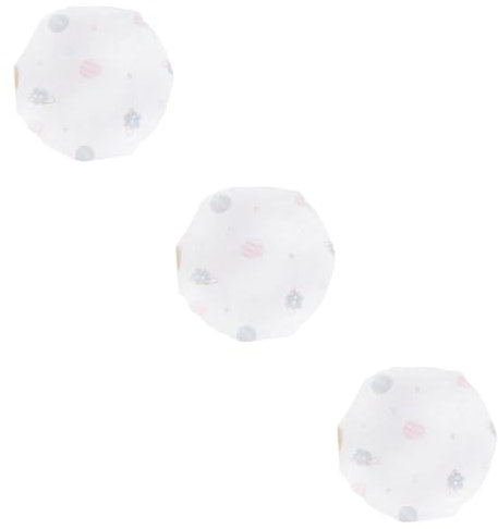 TOPBATHY 3 Fundas Lavables Para Ventilador De Algodón Y Lino Elegantes Y Para Mesa Con Diseño De Plantas Decorativas.