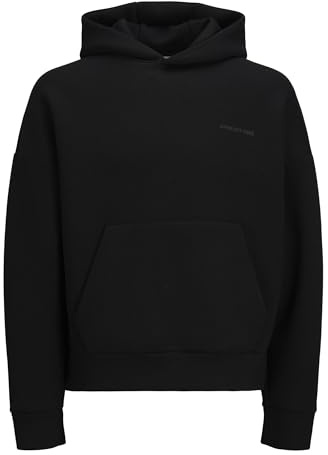 JACK & JONES Male Kapuzenpullover Einfarbig Kapuzenpullover