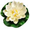 Künstliche Blume, schwimmende Kunstpflanze, lebensechte Seerose, Landschaft, Mikrogarten für Teich, P0F9, 10 cm