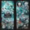 Toptime Halloween Fensterbilder, 70 Stück Fensteraufkleber mit Totenkopf-, Fledermaus- und Blutmustern, 8 Blatt Horror Fenstersticker Halloween Party Deko, Halloween Sticker für Glas, Wand, Spiegel