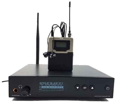 WESLNN Professional Stage In Ear Monitor System Headphones Listening Headphones Wireless Stage Monitor Equipment