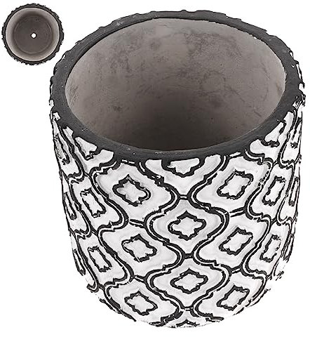 FUNOMOCYA Pot De Fleurs pour Plantes D'intérieur Et D'extérieur Simple Et Élégant