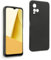 REY Cover in Gel TPU Nera per Vivo Y33s 4G - Y21s - Y21 2021 - Y21T, Ultra Sottile 0,33 mm, Morbido Flessibile, Custodia Silicone