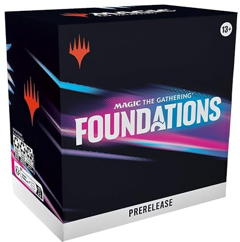MTG Prerelease Kit MTG Foundations - 6 Spielpacks, Würfel, Promos