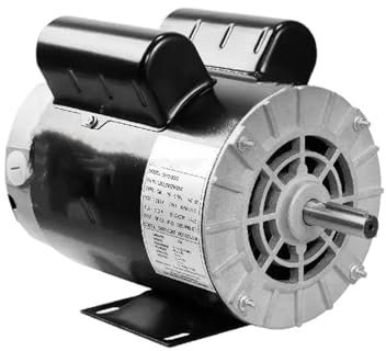 EVBELGBPZ Elektromotor 230 V, 15,0 Ampere, 3450 U/min, 5/8 Zoll Keilwelle, CW/CCW-Rotation, einphasiger Motor(3HP)