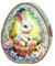 3D Puzzle Nachtlicht Erwachsene, Osterhase DIY Holzpuzzle, Eye Care Nachtlicht mit Touchable Switch, Personalisierte Ostergeschenke für Familie Freund DIY Puzzle-Liebhaber