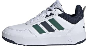 adidas Unisex Kinder Tensaur Sport 3.0 Kids Shoes, FTWR White/Collegiate Green/Collegiate Navy, 37 1/3 EU