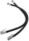 Alipis 2Pièces Tuyau De Gonflage Manomètre Et Embout Accessoires Pour Compresseur Air Flexible Pour Voitures Vélos Et Véhicules Électriques