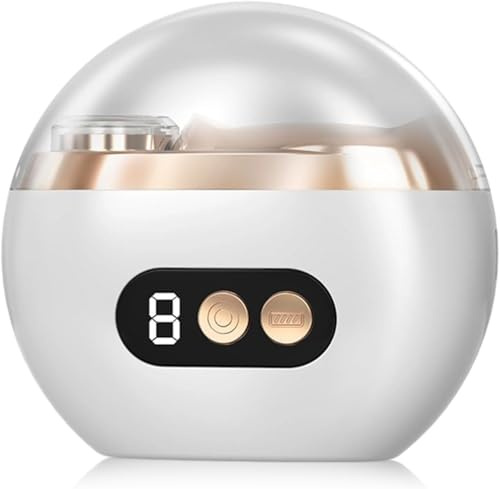 Coupe-Ongles Électrique, 2026 Nouve Polyvalent Silencieux Ciseaux Ongles Coupe Ongle Electrique, Soin des Ongles Avec Lumière LED Lime a Ongle Electrique pour Personnes âgées (Blanc)